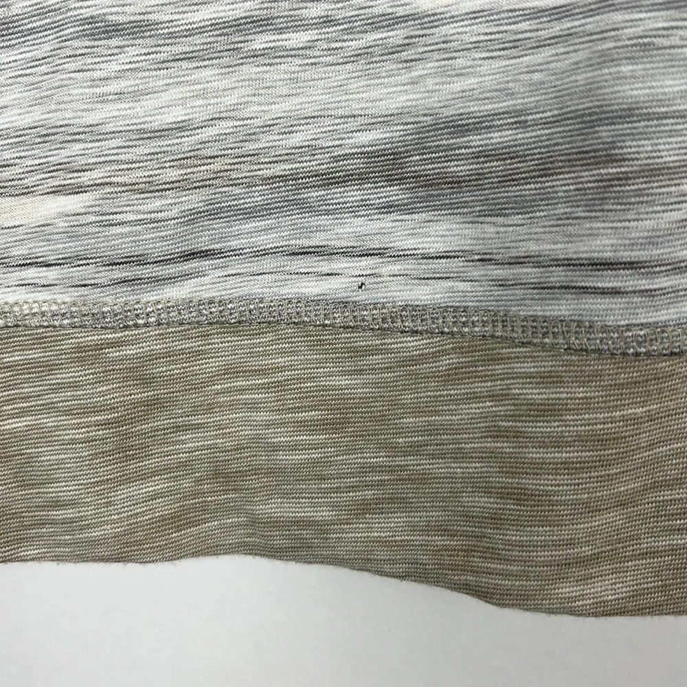 PRANA Laurie Stone Bonita Top in tan and gray M - Picture 10 of 10
